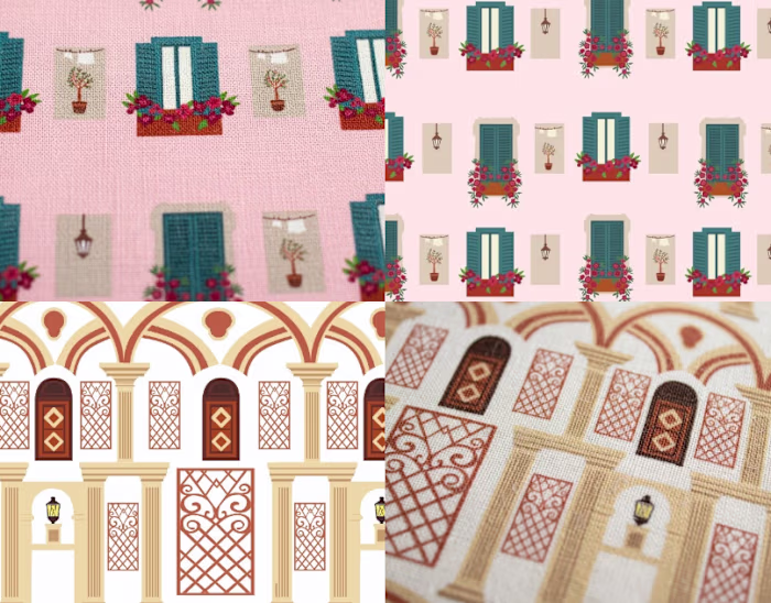 A Mediterranean Surface Pattern Collection