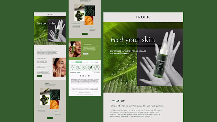 Tropic Skincare Campaign