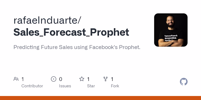 Sales Forecast using Facebook's Prophet