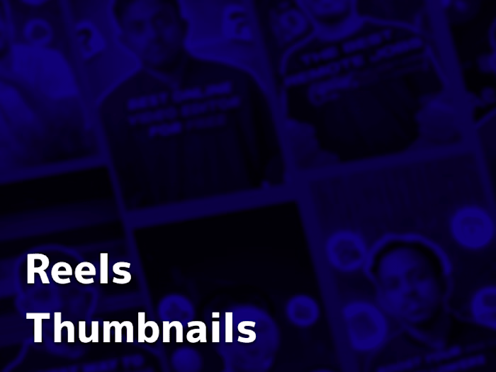Reels Thumbnail For Clients on Behance