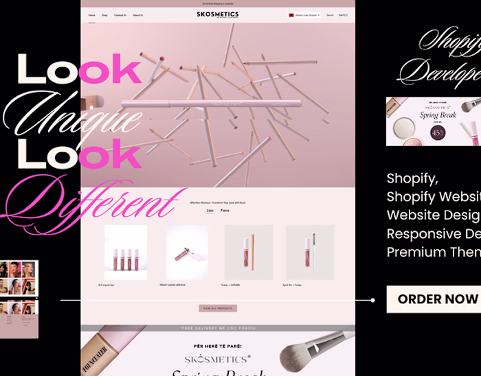 Makeup Accessories Shopify Store —
