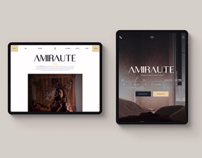 Amirauté Hotel - Website