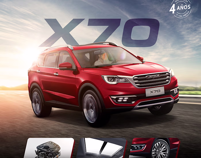 Jetour X70 | Artworks for Showroom Implementation