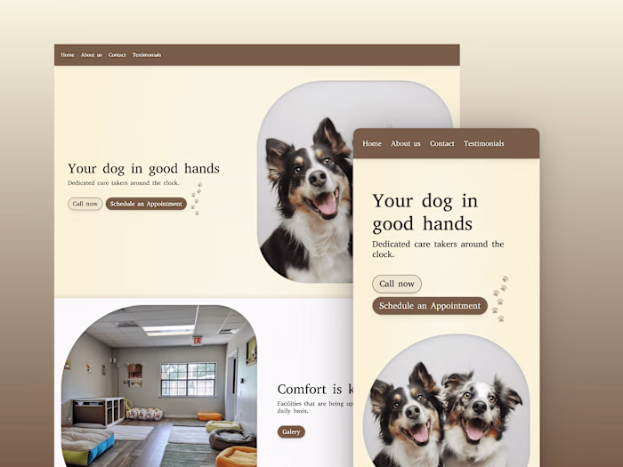 Dog daycare facility (example)