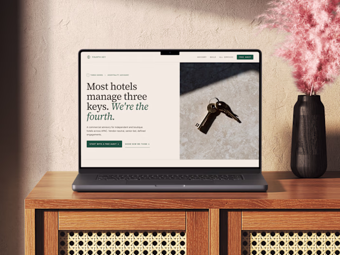 Fourth Key Hospitality Advisory Website