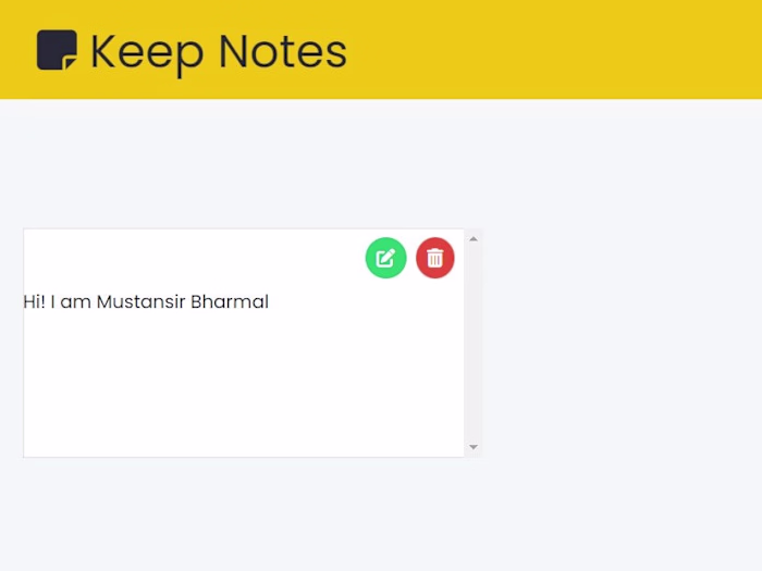 Google Keep Notes