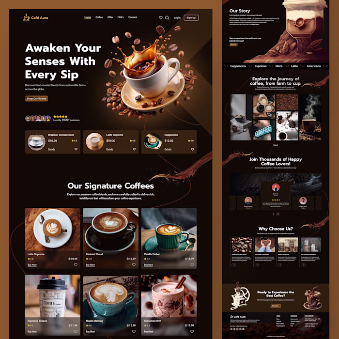 Transform Your Coffee Website with Emotion-Driven Design