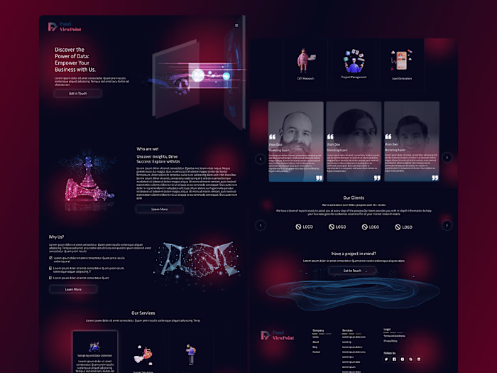 PVP Landing page