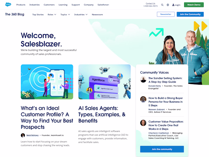 Salesforce’s Salesblazer