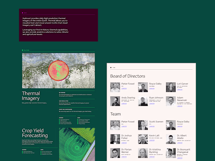 A Uniquely Designed Landing Page in Webflow | Hydrosat