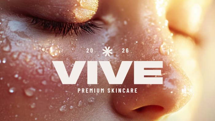VIVE Skincare Brand Identity Development