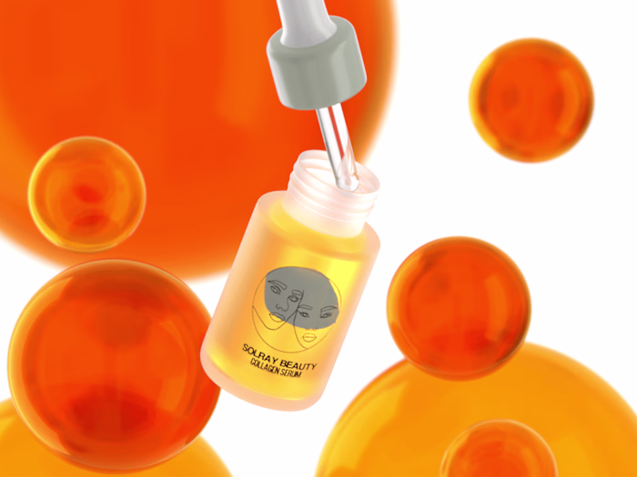Serum 3D render