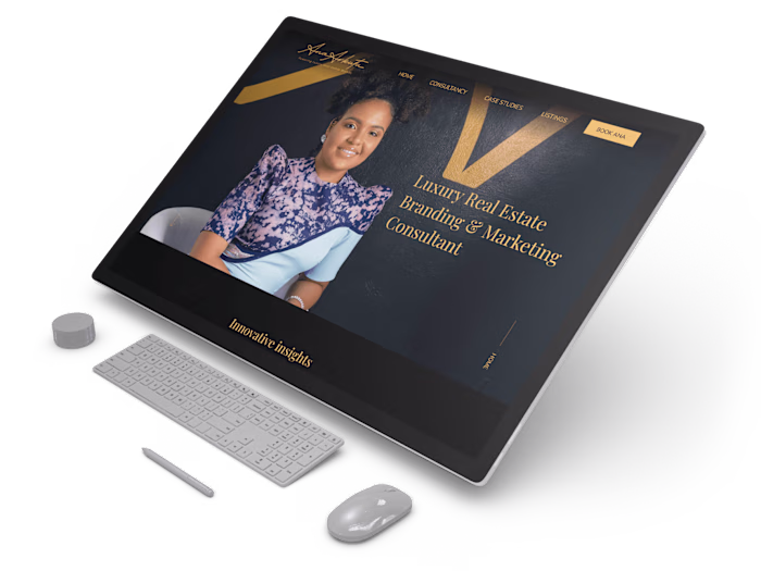 Luxury Real Estate Consultant Website Design & Development
