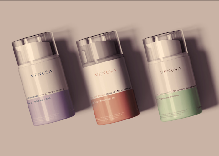 Venusa intimate care Brand Identity and Packaging