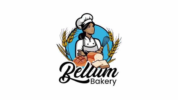 Bellum Bakery Logo Concept