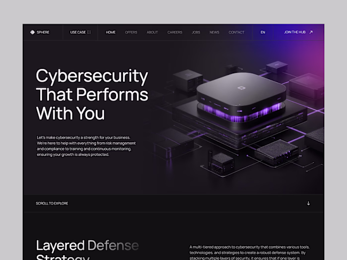 Cybersecurity that performs with you. 🛡️🌐