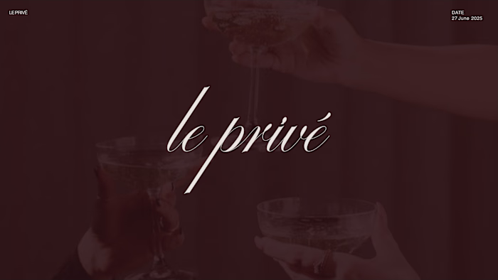 Le Prive Branding Project