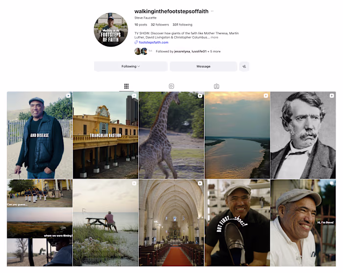 Launched Social Media pages for this TV Show that I edit, to...
