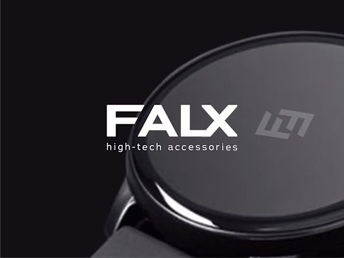 FALX High-Tech Accessories | Brand Identity Design
