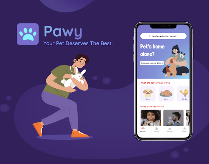 Pawy: A Pet Sitting App