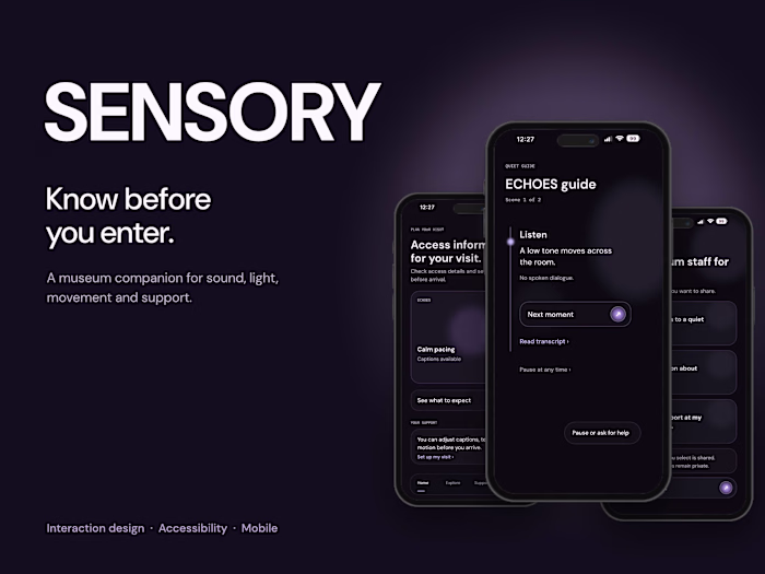 SENSORY: a museum companion for