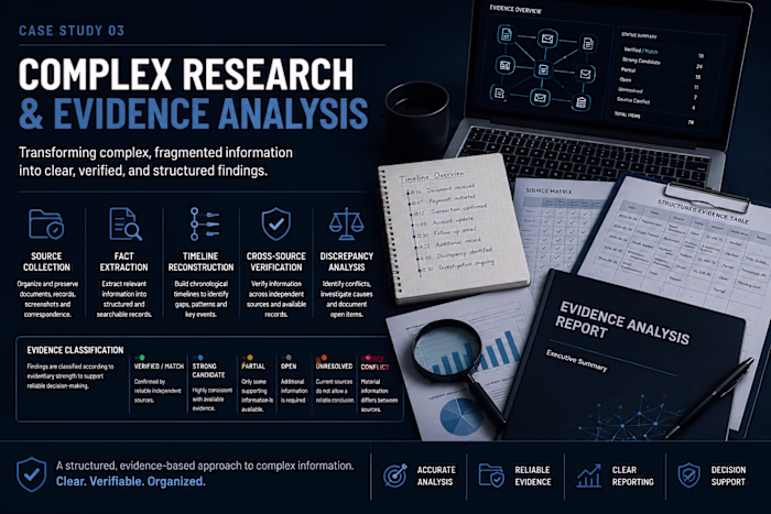 Complex Research & Evidence Analysis