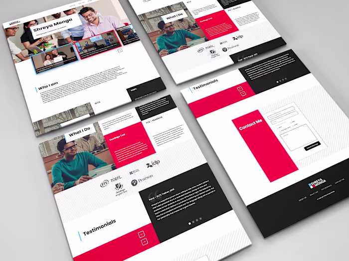 Shreya Monga | Website Design