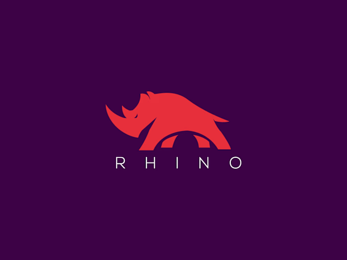 Rhino Vector Logo Available For