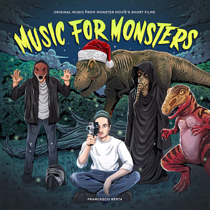 Music for monster cover illustration by Akar studio
