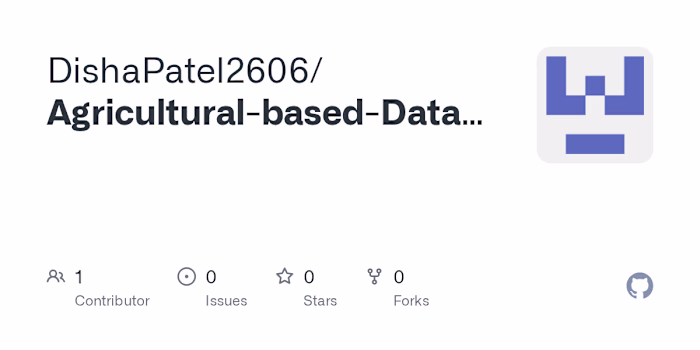 Agricultural-based Data Warehouse Design