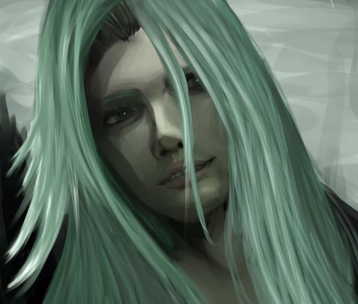 Anime/semi-realism Digital Illustration