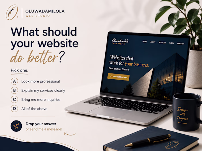 Quick website question for business