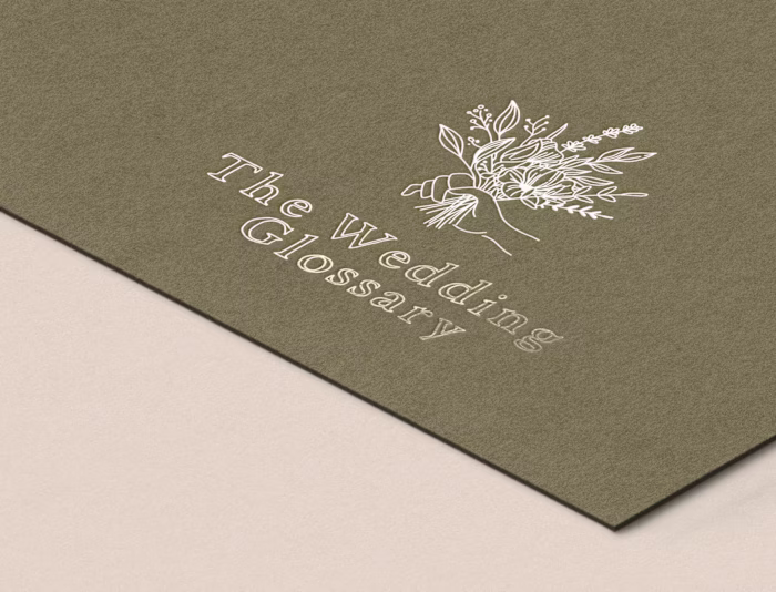 The Wedding Glossary • Wedding Event Planners  • Brand Design