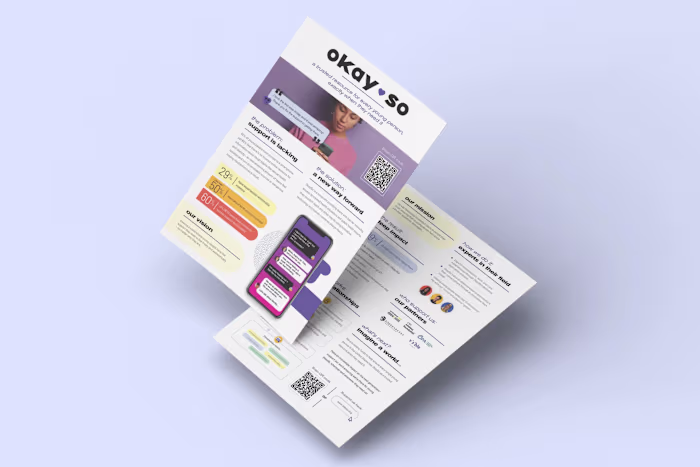 OKAYSO Printed Marketing Collateral