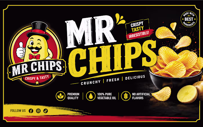 MR CHIPS
Fresh • Crispy •