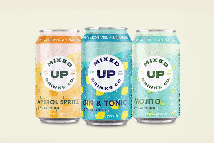 MIXED UP DRINKS PACKAGING DESIGN (PERSONAL PROJECT)