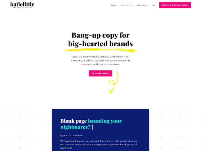 Katie Little - Strategy & Copywriting