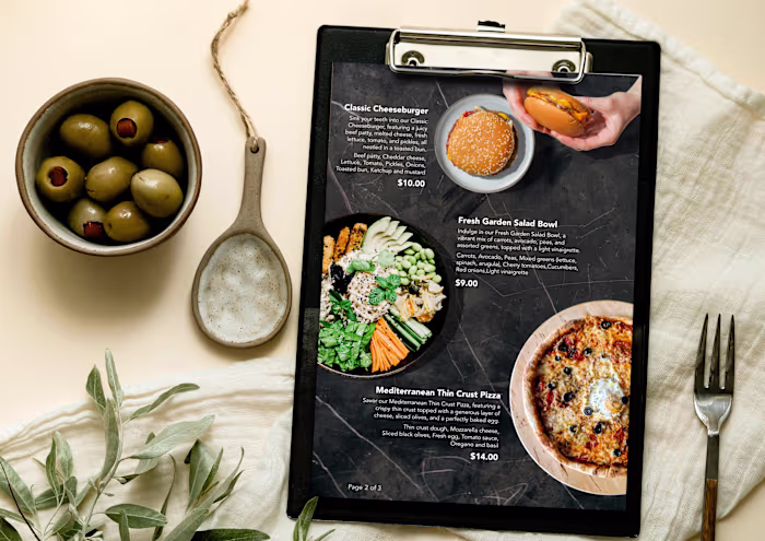 Menu Design