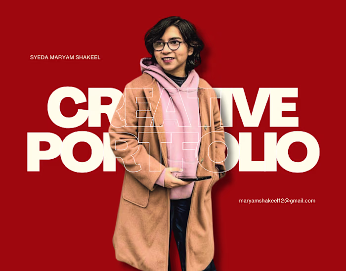 Creative Portfolio 2026 - Maryam