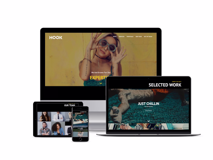 Brand Website Design on Behance