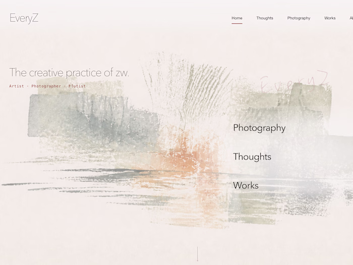 EveryZ — Artist Portfolio & Digital Archive