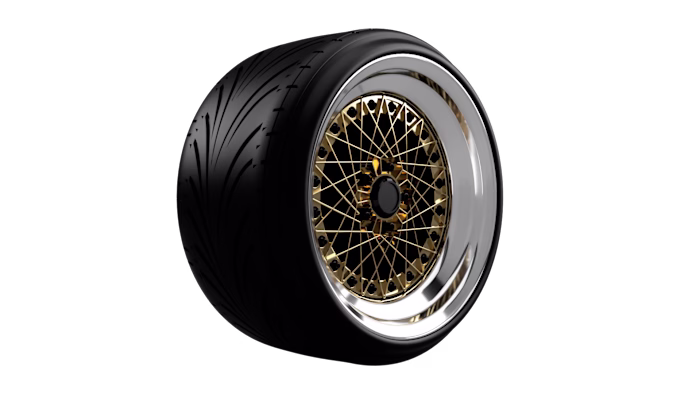 Popular 3D car rims models