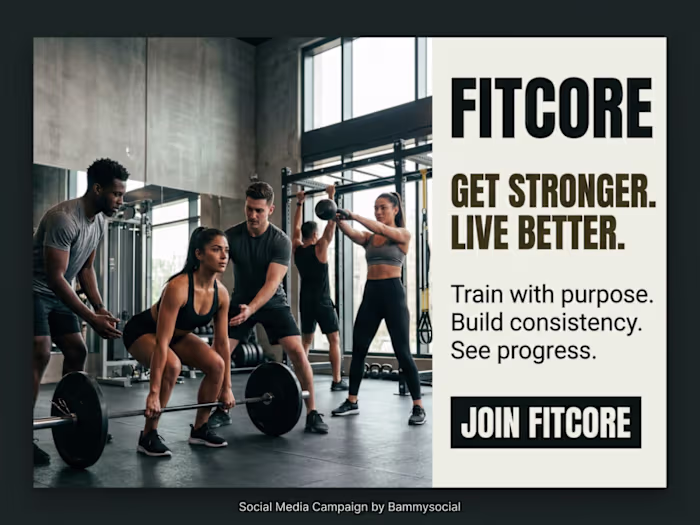 FITCORE Social Media Campaign & Design