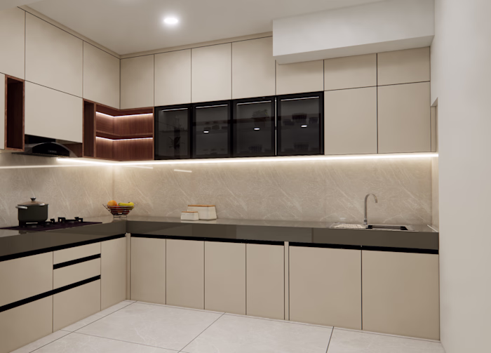 3 D Kitchen Visualization Rendering🔥