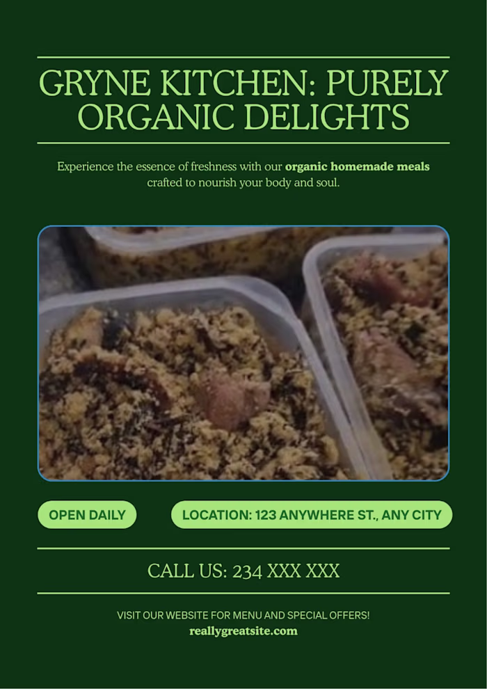 For A Nigerian Resturant 