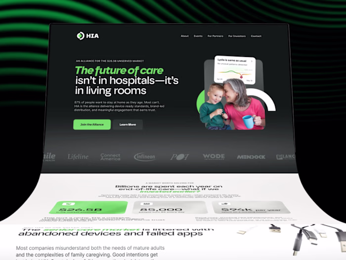 Framer Development for B2B Healthcare Website
