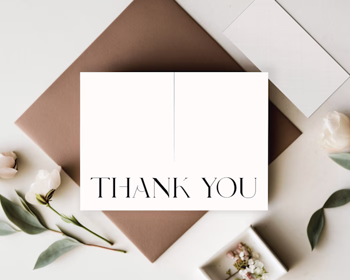 Jewelchemist - Thank You Card & Sticker Label 