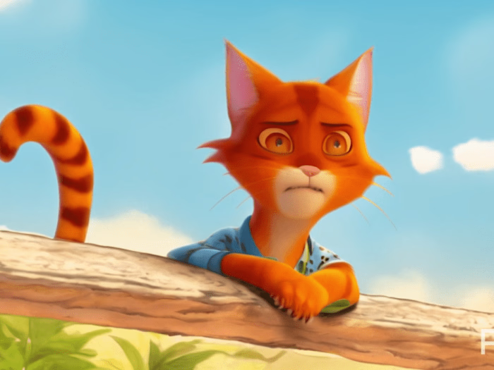 Storyboard Example • Max the cat