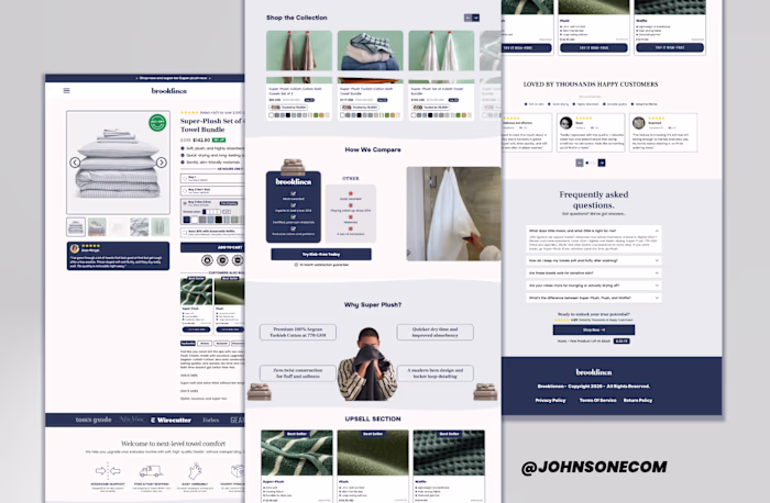 product page Designed @figma