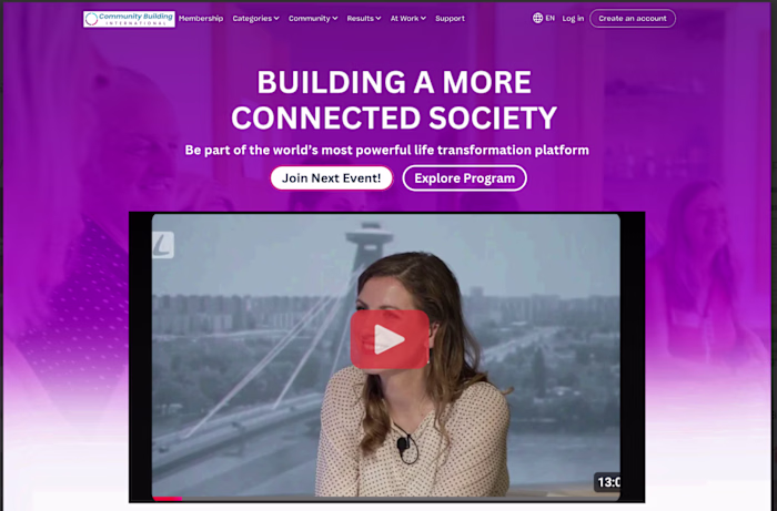 Event Website Buildout & Copywriting